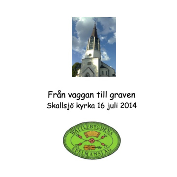 Wättlebygdens Spelmanslag Från vaggan till graven (MP3)